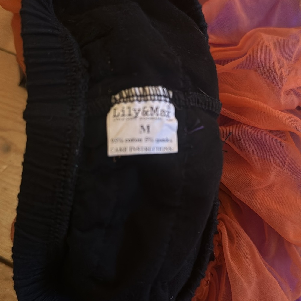 Kids Black Hocus Pocus Matching Set with Orange & Purple Tutu - Picture 6 of 13